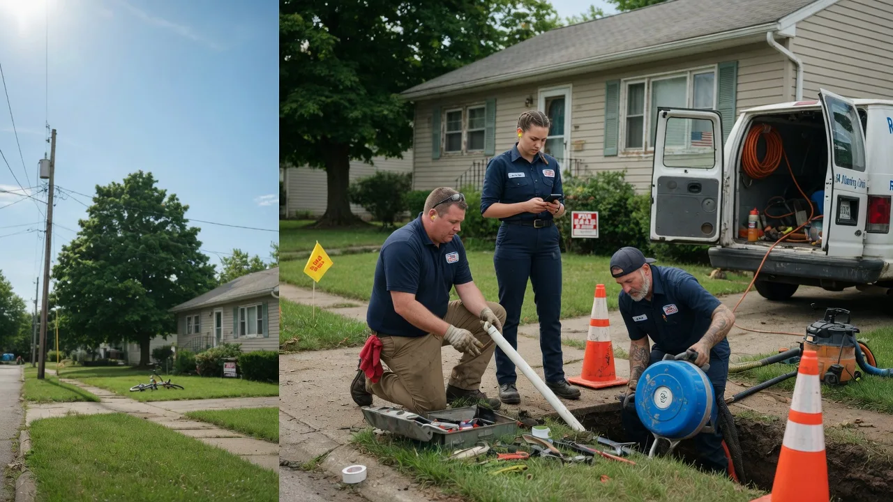 Sewer Line Repair in Cookville, TX near me